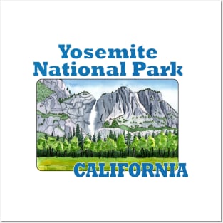 Yosemite Falls, Yosemite National Park Posters and Art